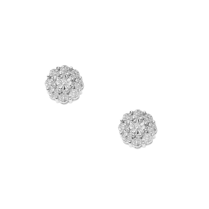 Comete øreringe i hvidguld og Diamonds Moments ORB1077