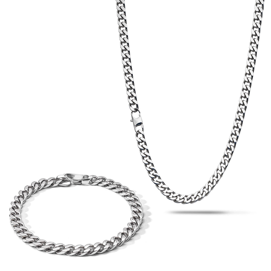 Comete halskæde og armbånd stålkæde KIT7261135