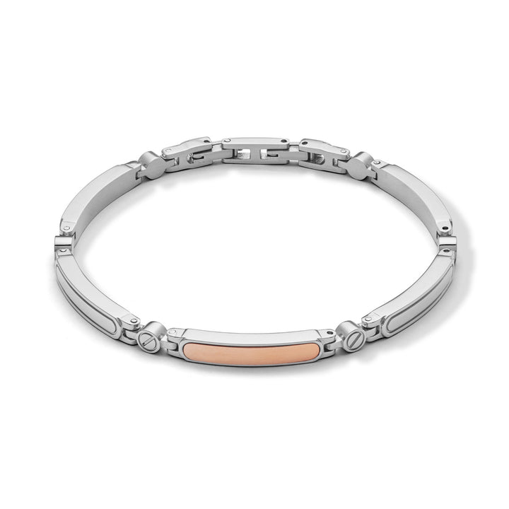 Comete armbånd i stål og rosé PVD UBR1010