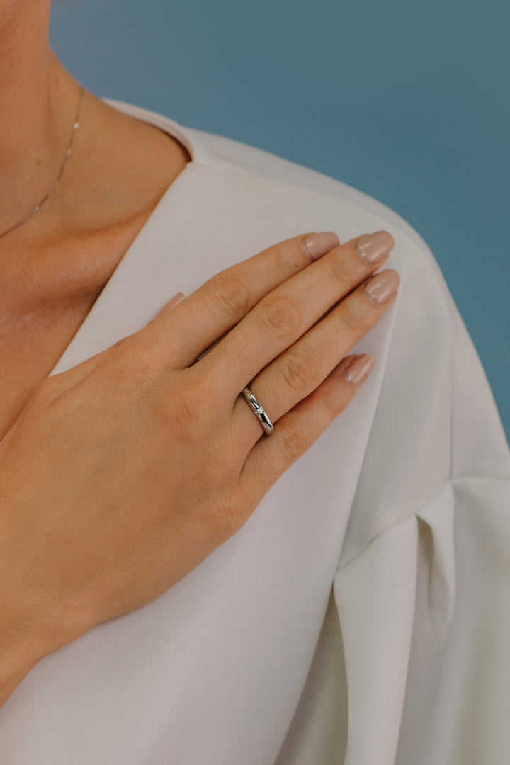 Comete You and Me Damen-Silberring ANG105M13