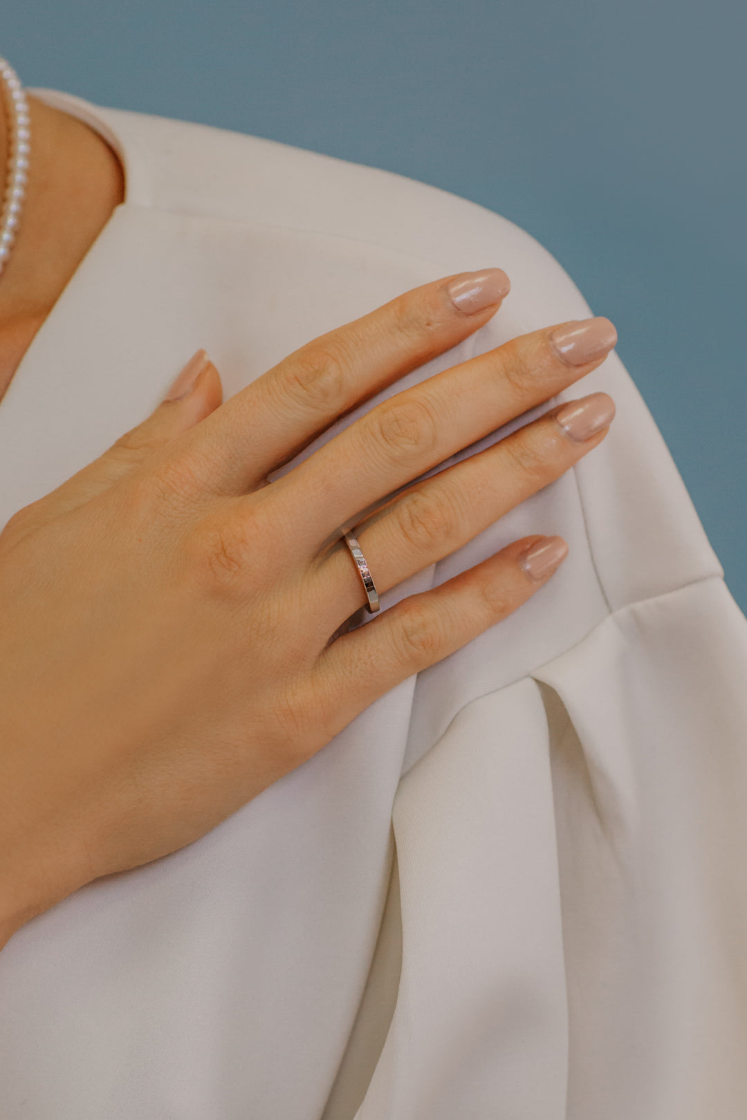 Comete Damen-Silberring Rosa Herz ANG106M9