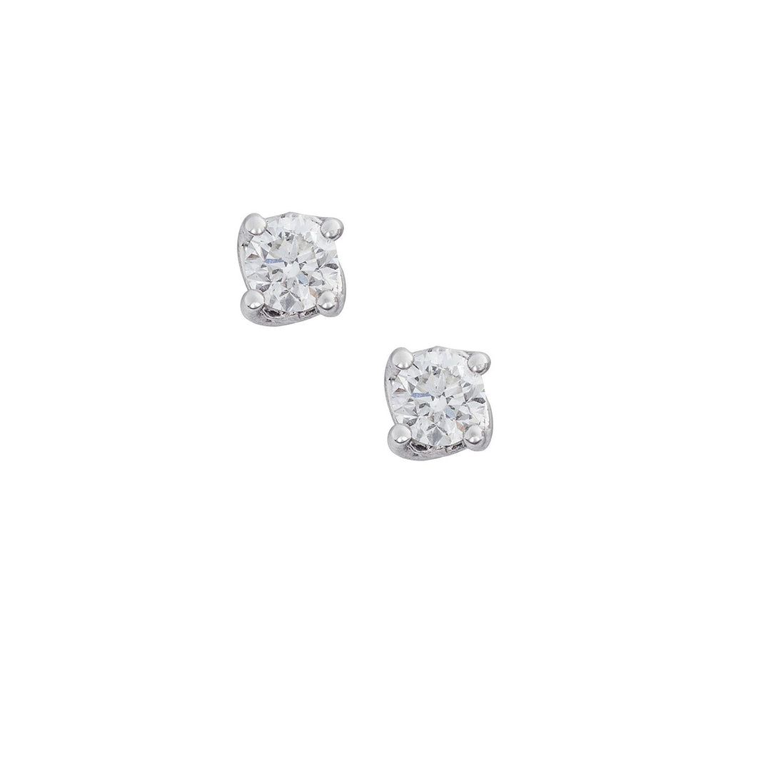 Comete øreringe i 750‰ guld og hvid diamant ORB1142