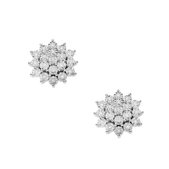 Comete Øreringe i hvidguld og diamanter Moments ORB1090