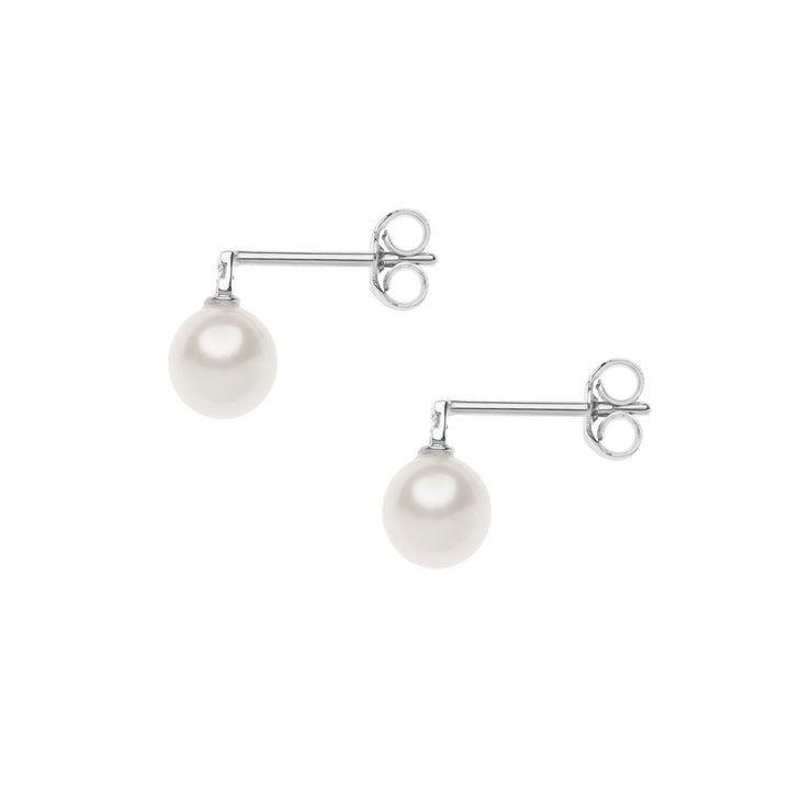 Comete Ohrringe Light Points Perlen Gold und Diamanten ORP698