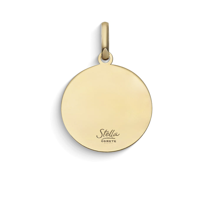 Comete Gioia-Anhänger aus 375‰ Gelbgold und Emaille KCOB024