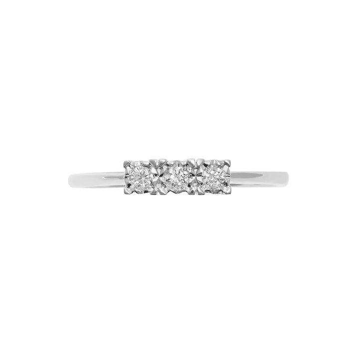 Comete Trilogy Ring i guld og diamanter ANB2644