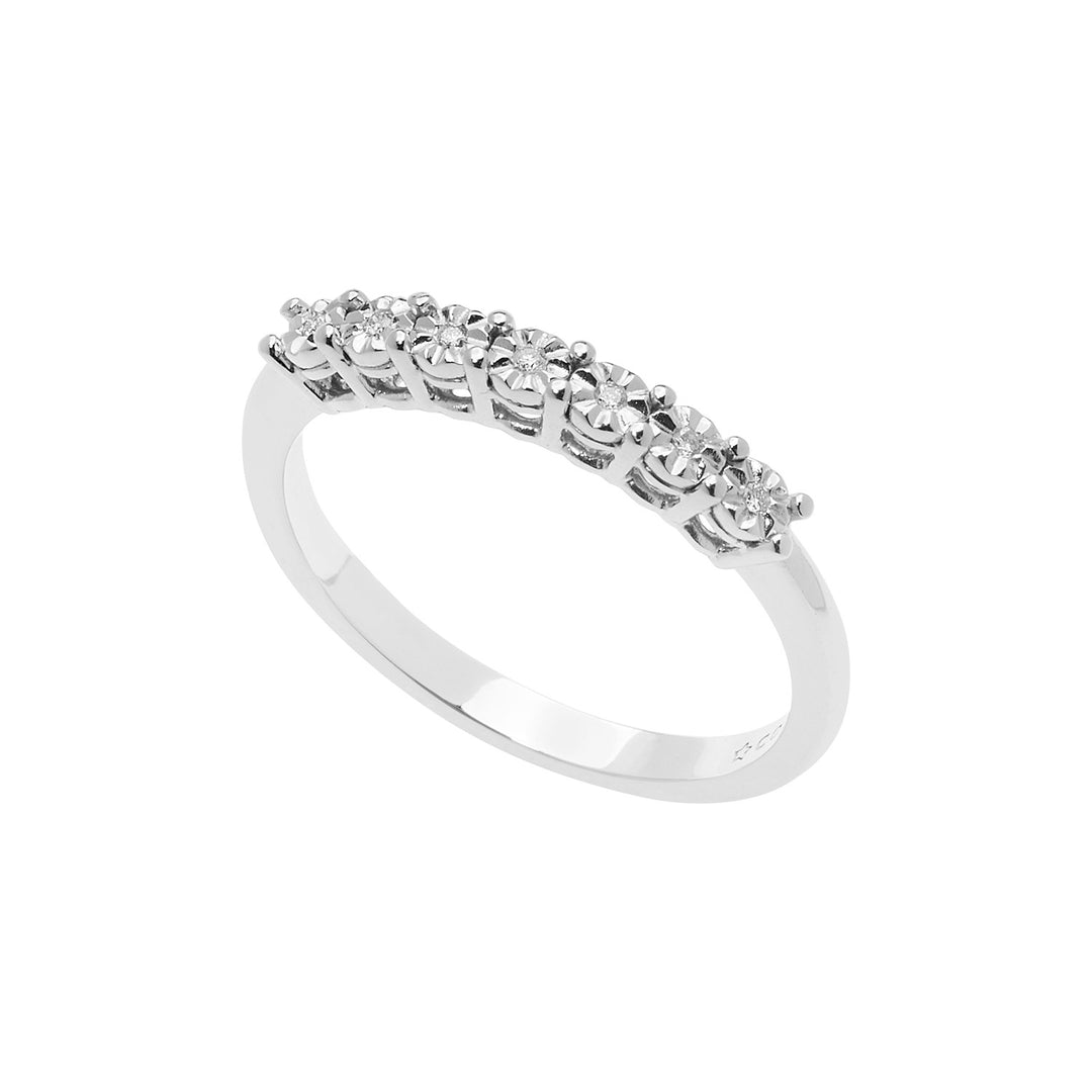 Comete Vielsesring i hvidguld og diamanter Moments ANB2672