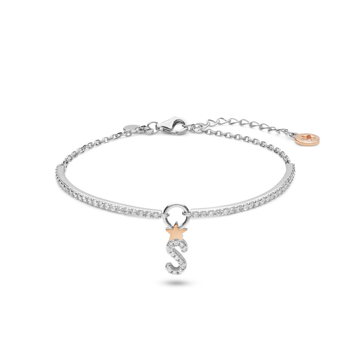 Comete Silberarmband Buchstabe S BRA195