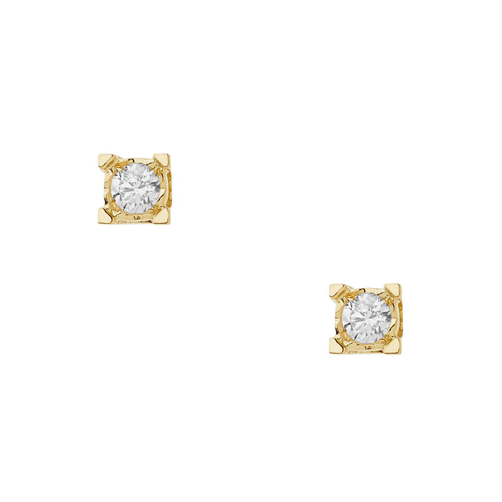Comete Øreringe Diamantlyspunkter i guld og diamanter ORB1004G
