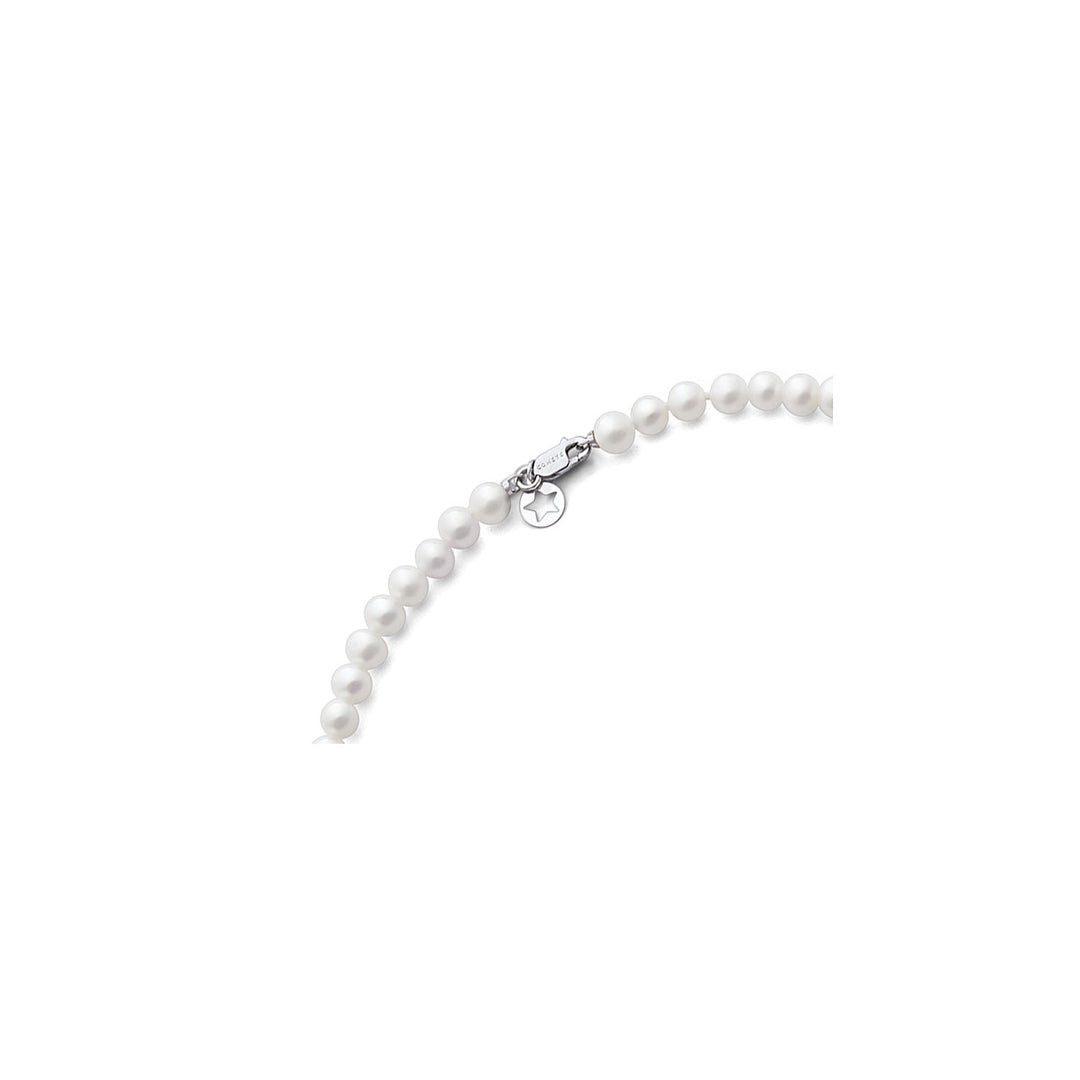 Comete Halsband med pärlor i 750‰ guld och vita diamanter FWQ382