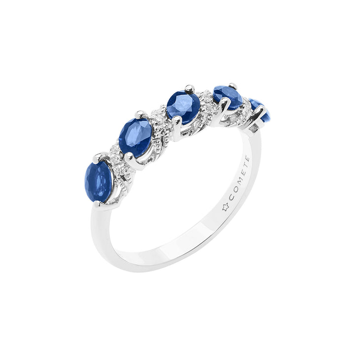 Comete Ring med safir og diamanter ANB2666