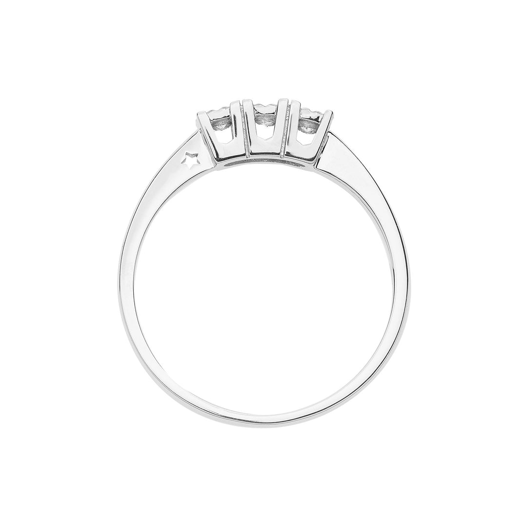 Comete Trilogy Ring in Gold and Diamonds ANB2643