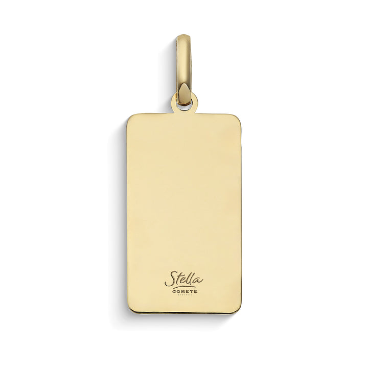 Comets Positivity Pendant i 375‰ gult guld KCOB020