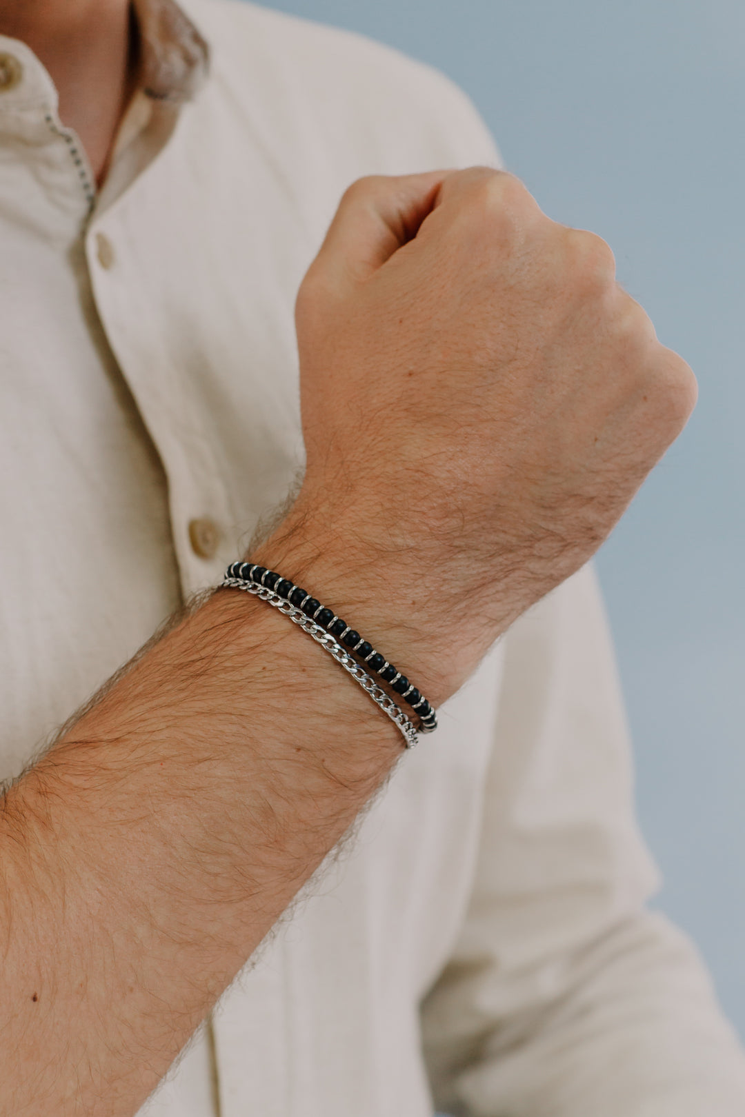 Comete sort onyx armbånd UBR1020