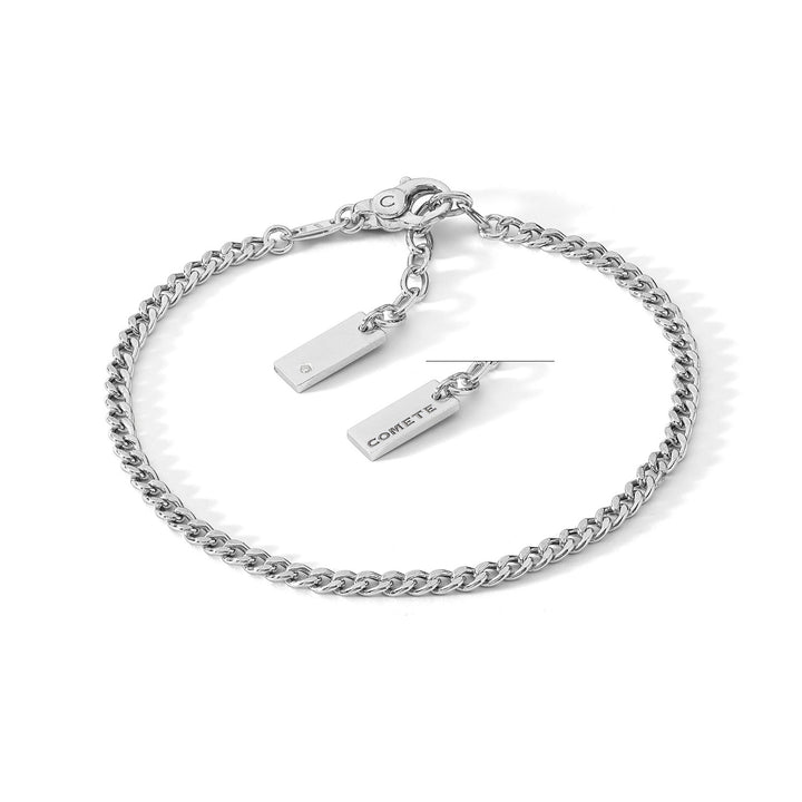 Comete armbånd sølv og hvid diamant UBR1256