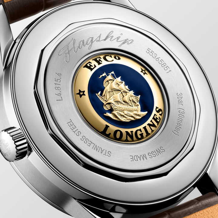 LONGINES – FLAGGSCHIFF HERITAGE MONDPHASE – L4.815.4.62.2
