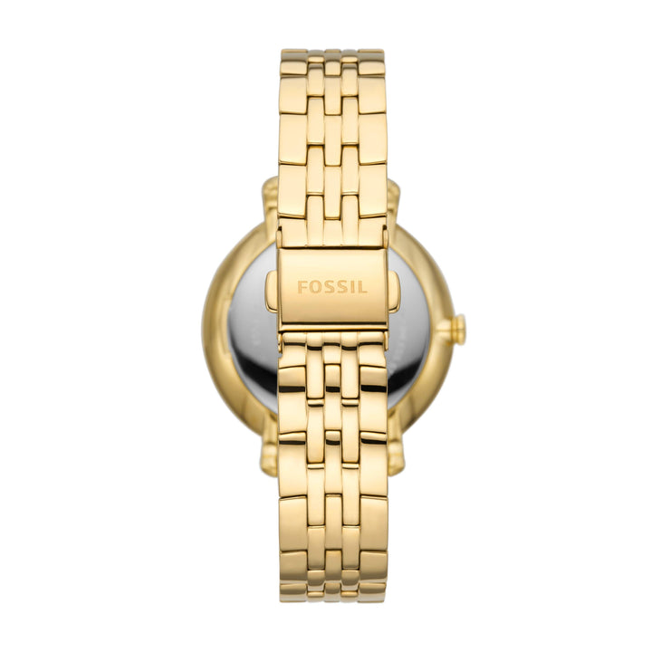Fossil orologio multifunzione Jacqueline con fasi solari e lunari con bracciale in acciaio color oro ES5167 - Capodagli 1937