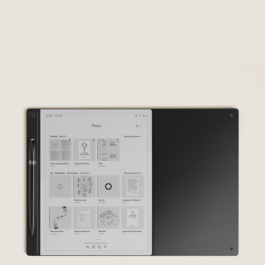 Montblanc digitalt papir sort 135010