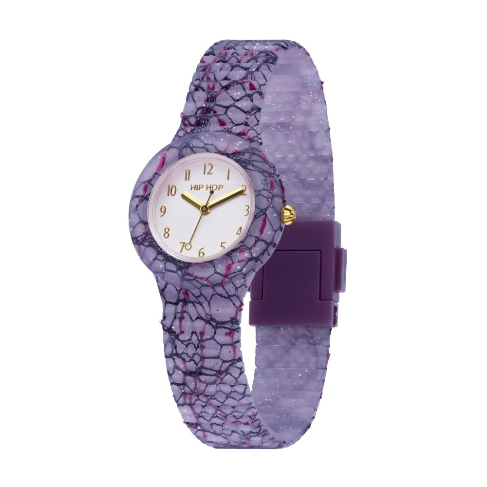 Hip Hop orologio PURPLE AND FUCSIA Lace collection 32mm HWU1224 - Capodagli 1937