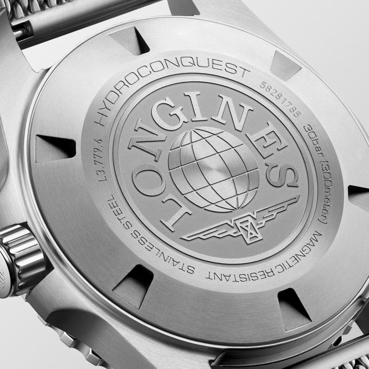 Longines Hydroconquest ur 39mm blå automatisk stål L3.779.4.99.6