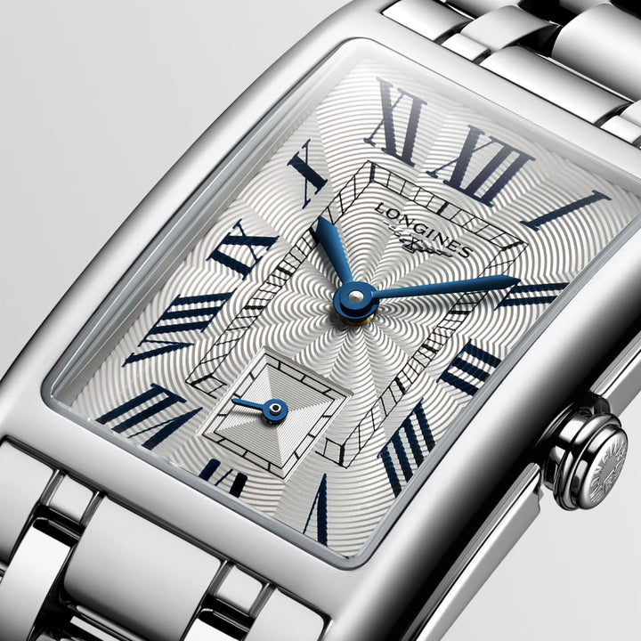 Longines DolceVita Uhr 23,30x37mm Silber Quarzstahl L5.512.4.71.6