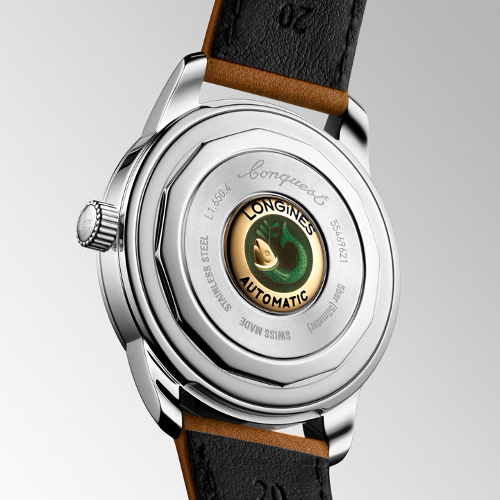 Longines orologio Conquest Heritage 40mm argento automatico acciaio L1.650.4.72.2 - Capodagli 1937
