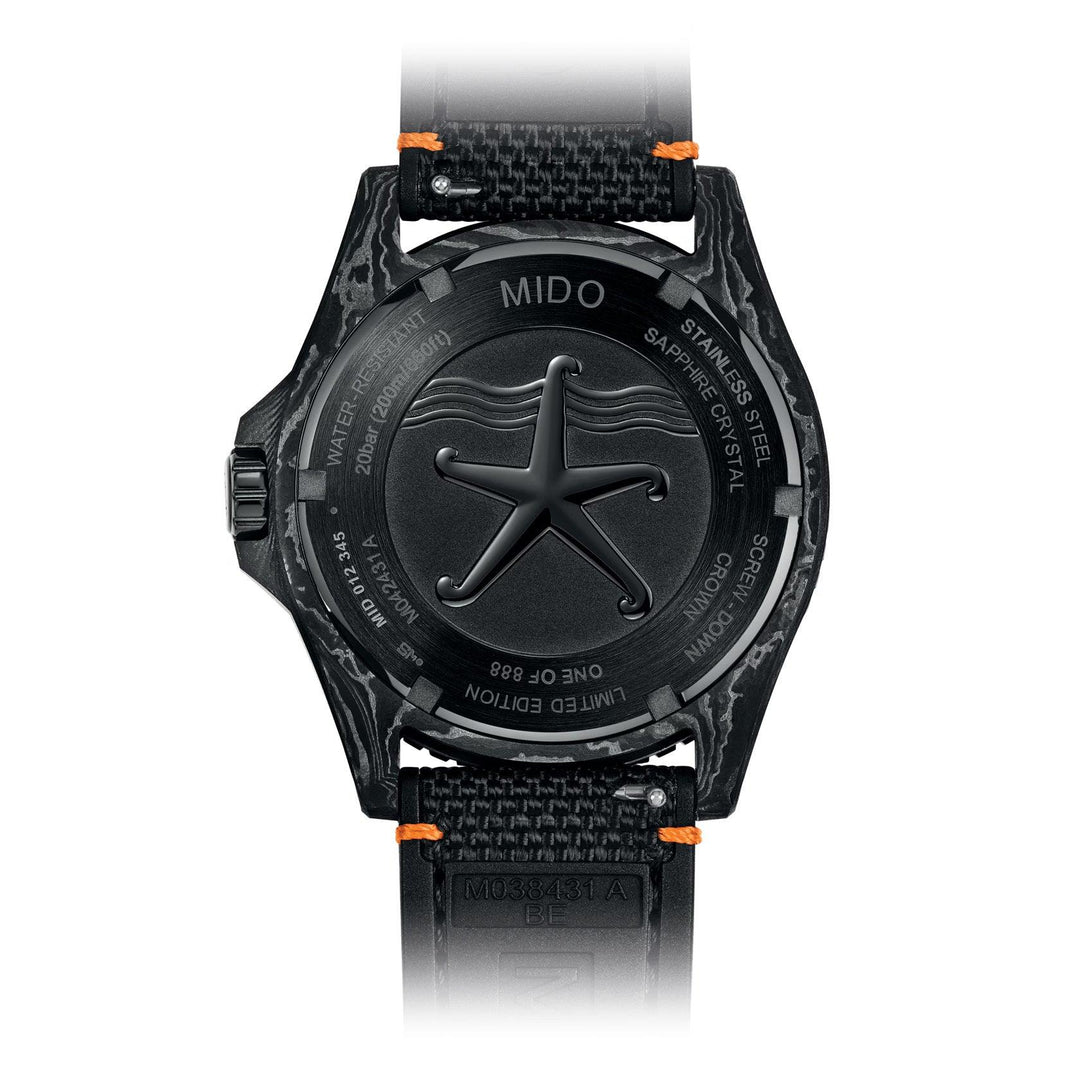 Mido orologio Ocean Star 200C Carbon Limited Edition Certificato Cosc 42mm nero automatico fibra di carbonio M042.431.77.081.00 - Capodagli 1937