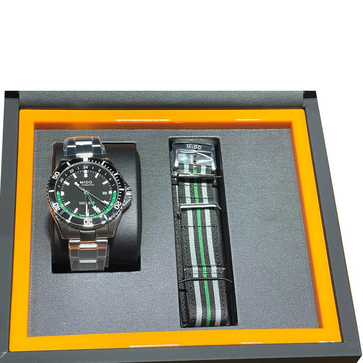 Mido orologio Ocean Star GMT 44mm nero automatico acciaio Limited Edition 000/250 M026.629.11.051.03 - Capodagli 1937