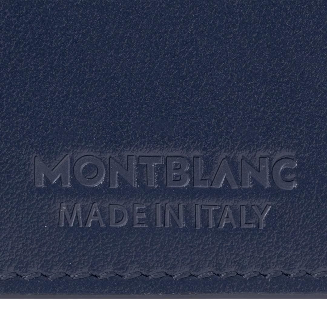 Montblanc portacarte Meisterstück 4cc Ink blue 131693 - Capodagli 1937