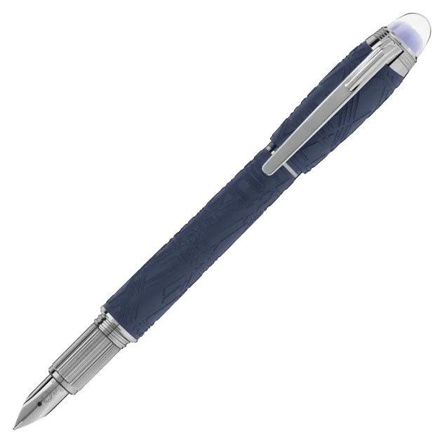 Montblanc stilografica Starwalker Spaceblue Resin punta M 130211 - Capodagli 1937