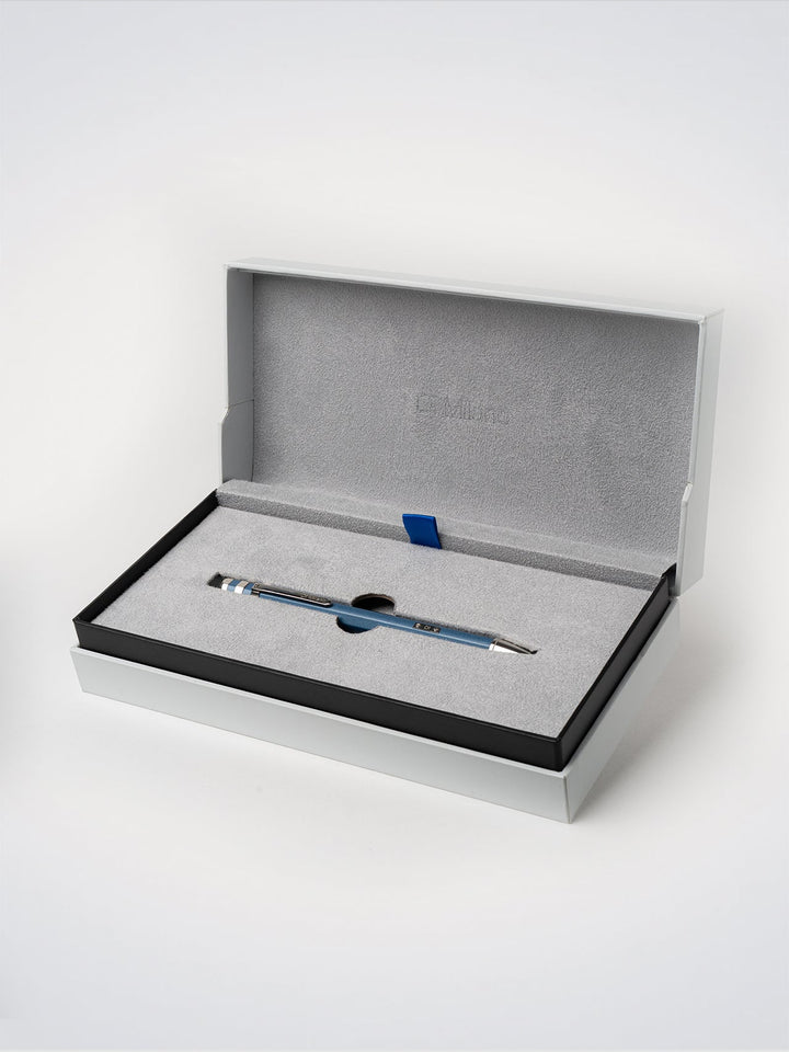 D1 Milano Blauer Kugelschreiber D1-PNSTU004