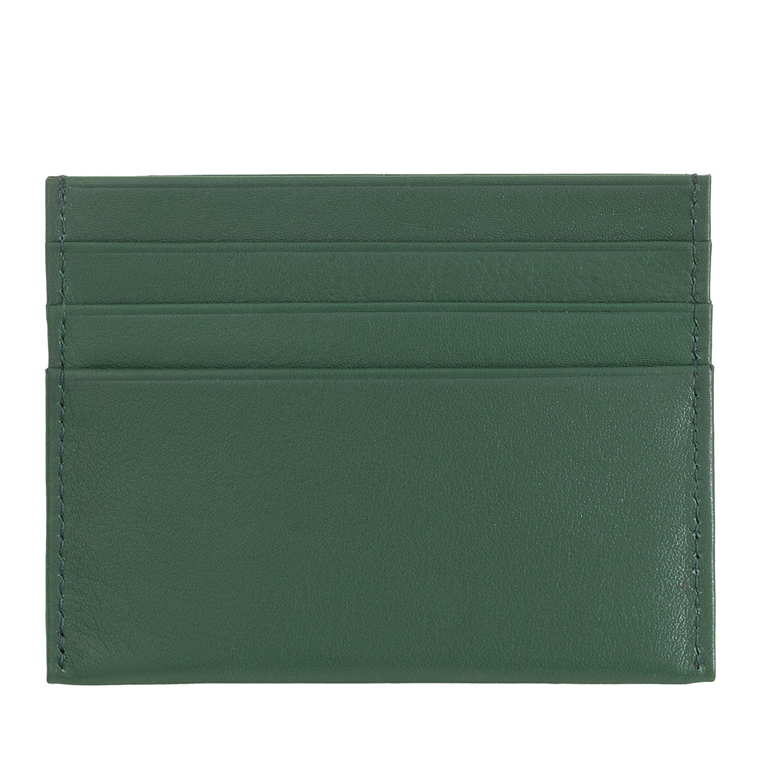 Nuvola leather holding card cards man men thinly pocket -sized in soft nappa leather with 6 pockets tessere