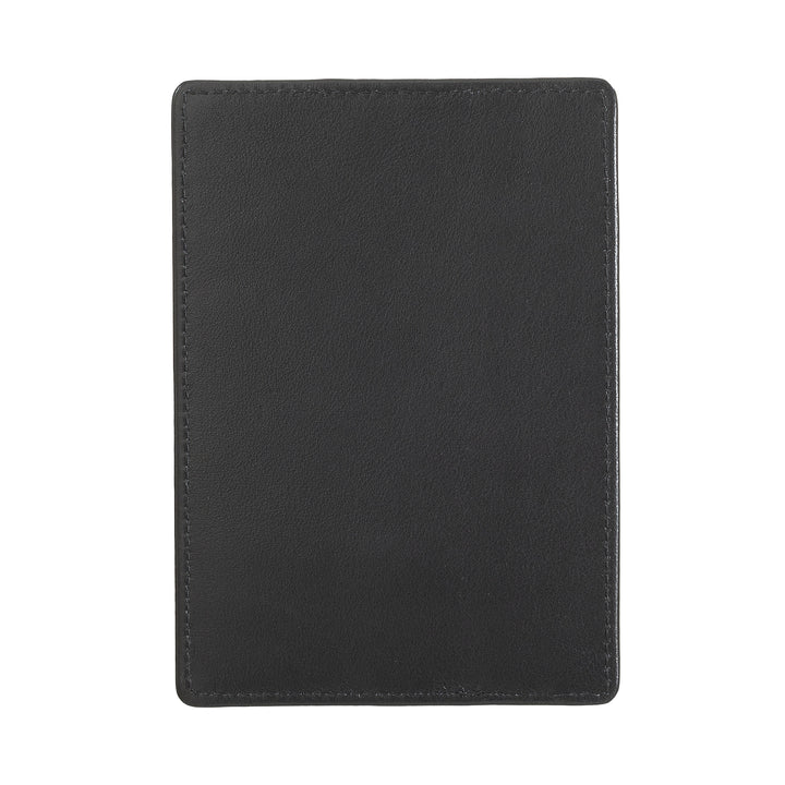 Nuvola leather holding cards men's man slim in nappa leather leather with button closure