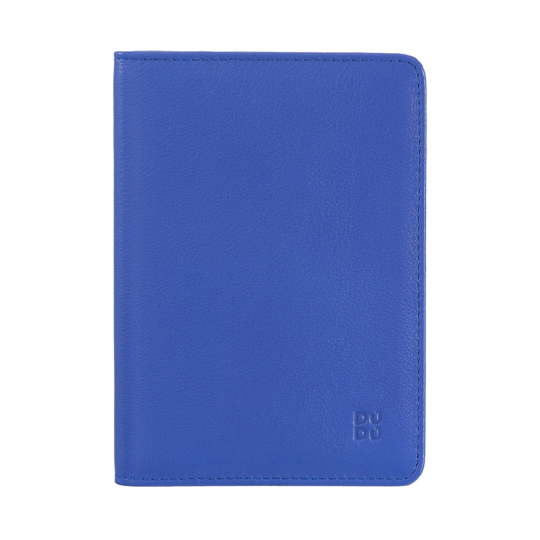 DUDU Case Porta Passport in Travel Leather with RFID protection and credit card holder