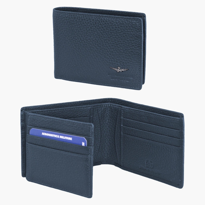 Aeronautics Military Wallet Mænds Porta Soft AM182-BL-kontroller