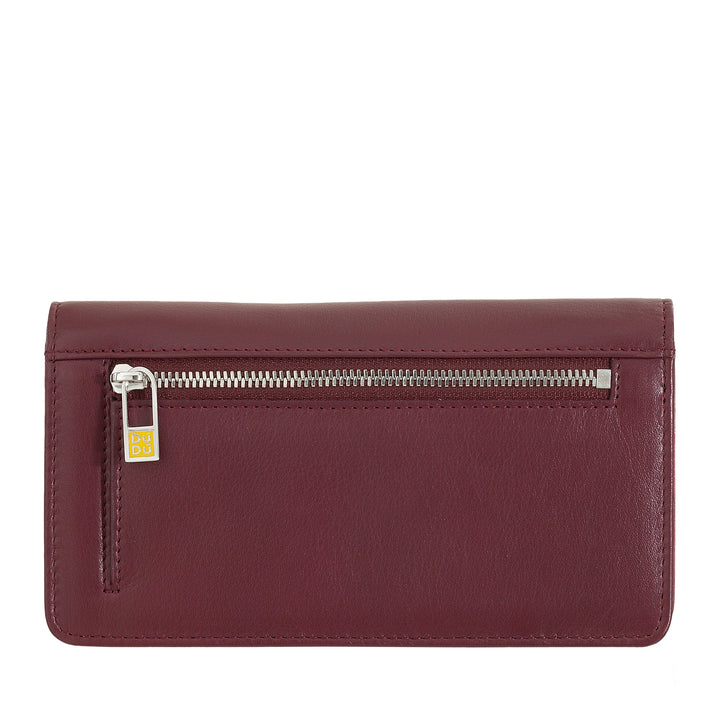 Dudu World World Women in Multicolor Soft Leather RFID Pun