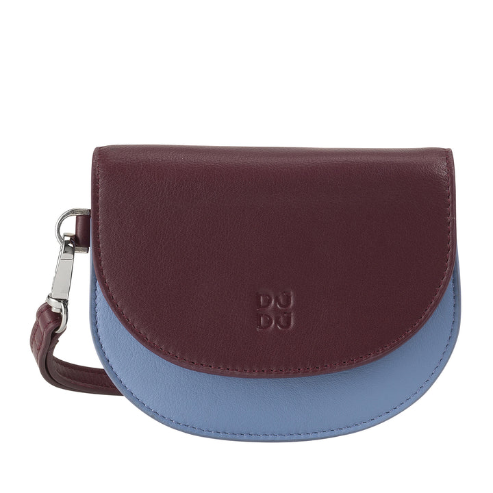 Dudu Women's Wall Wallet Wallet, lille farverig portefølje portamonete carter pengesedler med laccetto