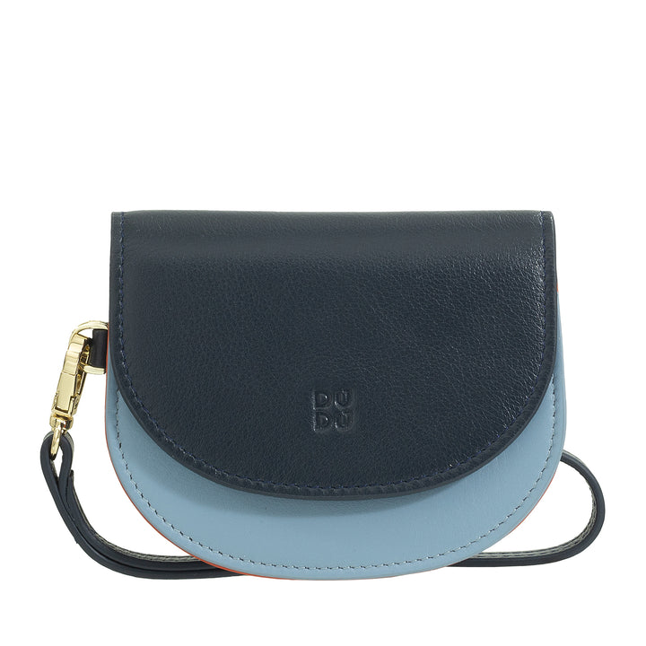 Dudu Women's Wall Wallet Wallet, lille farverig portefølje portamonete carter pengesedler med laccetto