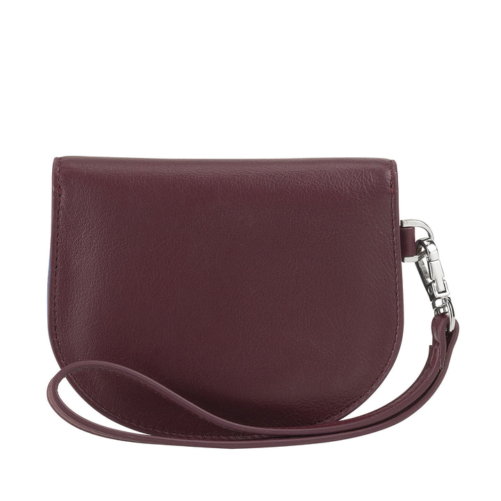 Dudu Women's Wall Wallet Wallet, lille farverig portefølje portamonete carter pengesedler med laccetto