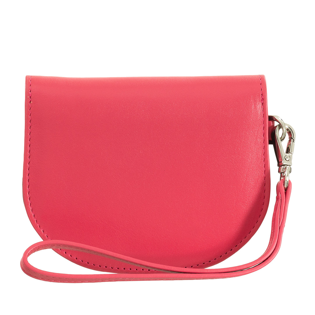 Dudu Women's Wall Wallet Wallet, lille farverig portefølje portamonete carter pengesedler med laccetto