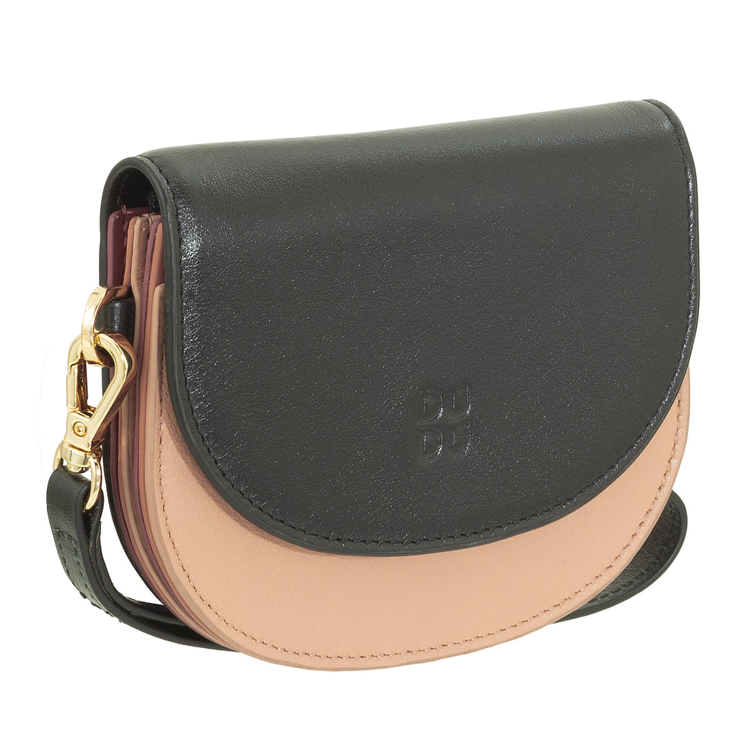 Dudu Women's Wall Wallet Wallet, lille farverig portefølje portamonete carter pengesedler med laccetto