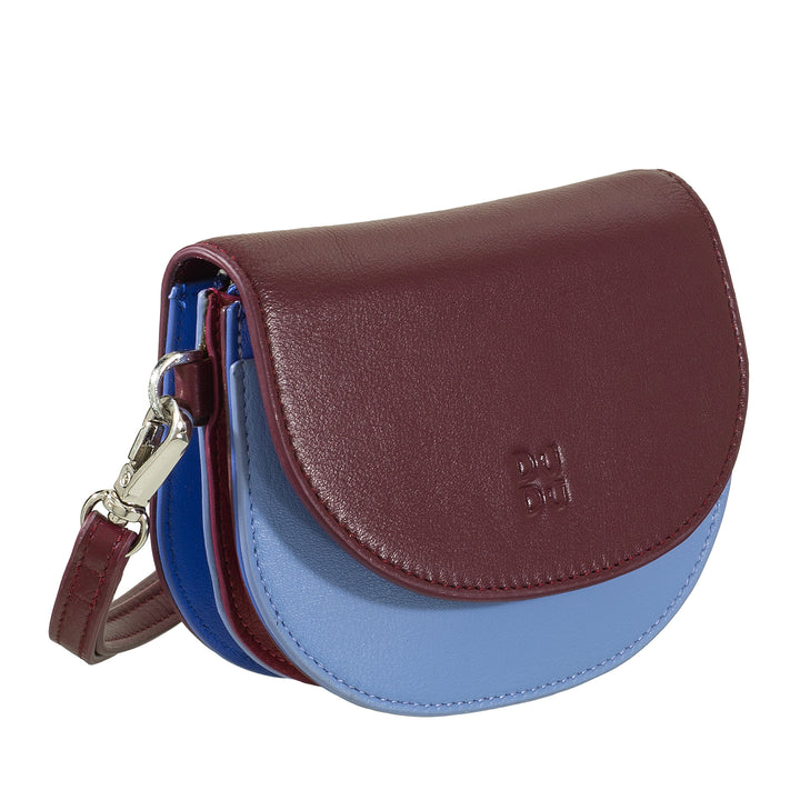 Dudu Women's Wall Wallet Wallet, lille farverig portefølje portamonete carter pengesedler med laccetto