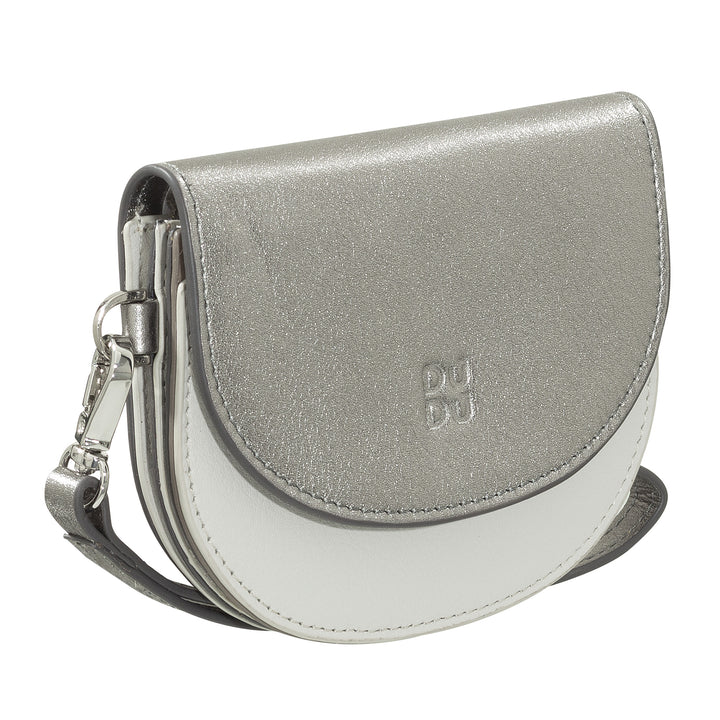 Dudu Women's Wall Wallet Wallet, lille farverig portefølje portamonete carter pengesedler med laccetto