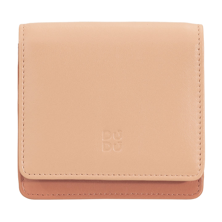 Dudu Women's Women Wallet in Skop Legant RFID Ultra Compact Farverig RFID med interne lynlås og 8 kortkortholdere