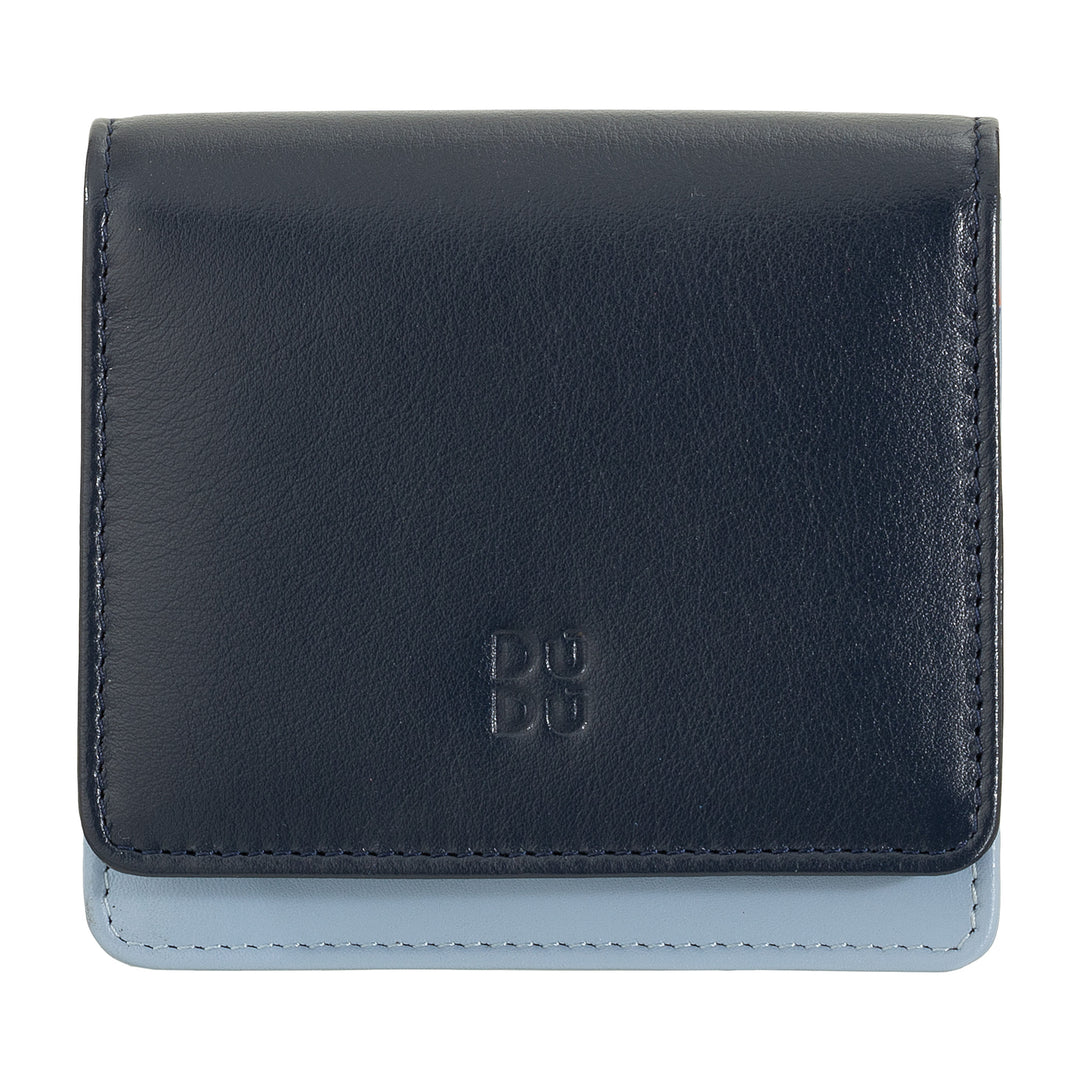 Dudu Women's Women Wallet in Skop Legant RFID Ultra Compact Farverig RFID med interne lynlås og 8 kortkortholdere