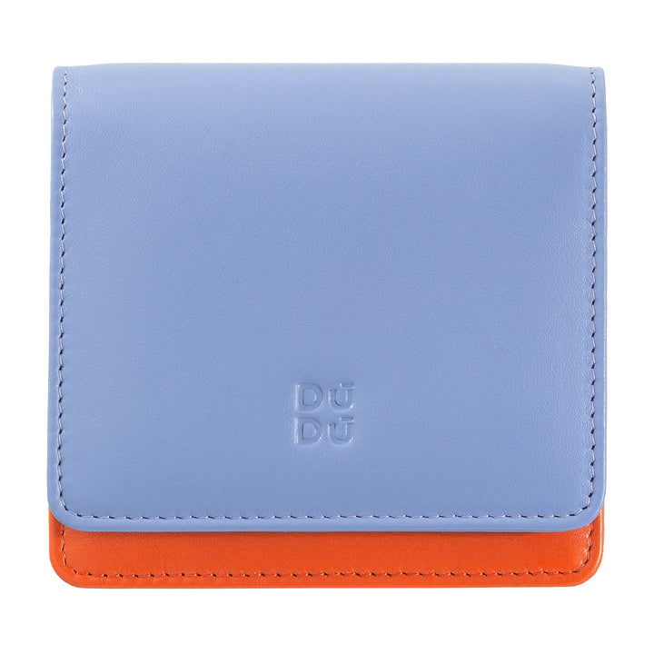 Dudu Women's Women Wallet in Skop Legant RFID Ultra Compact Farverig RFID med interne lynlås og 8 kortkortholdere