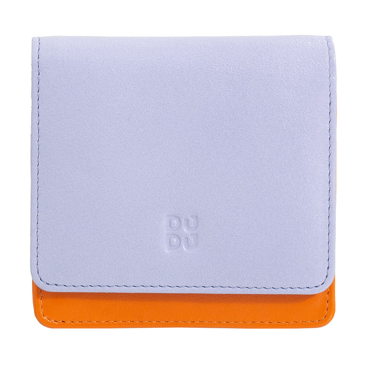 Dudu Women's Women Wallet in Skop Legant RFID Ultra Compact Farverig RFID med interne lynlås og 8 kortkortholdere