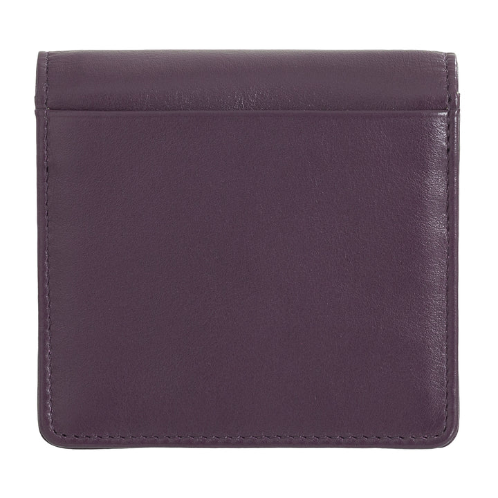 Dudu Women's Women Wallet in Skop Legant RFID Ultra Compact Farverig RFID med interne lynlås og 8 kortkortholdere