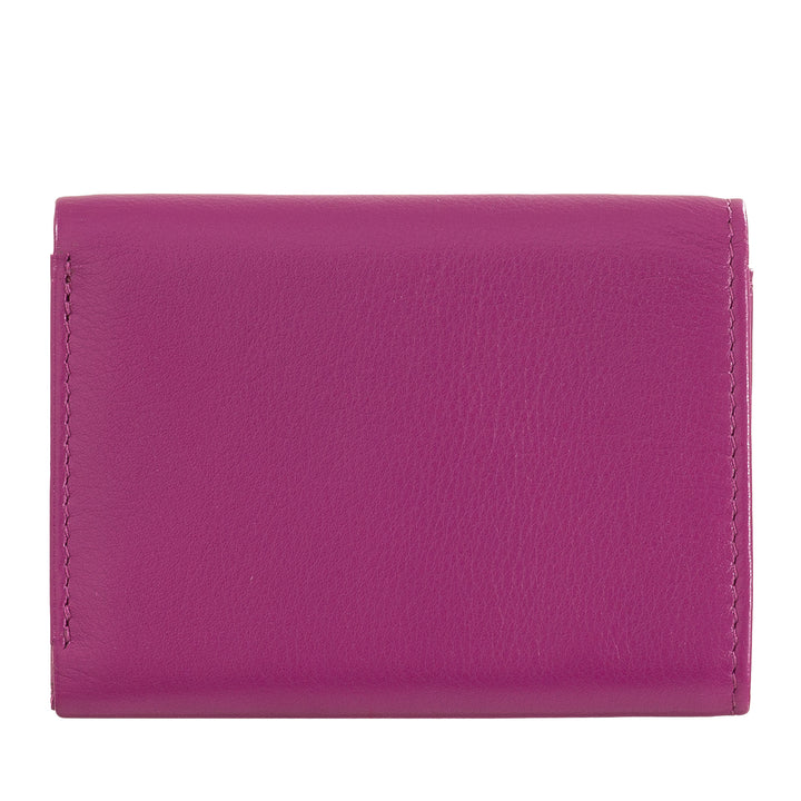 Dudu Small Men's Leather Wallet, Women's Wallet, Compact Design With Banknotes And Cards Doors Doors