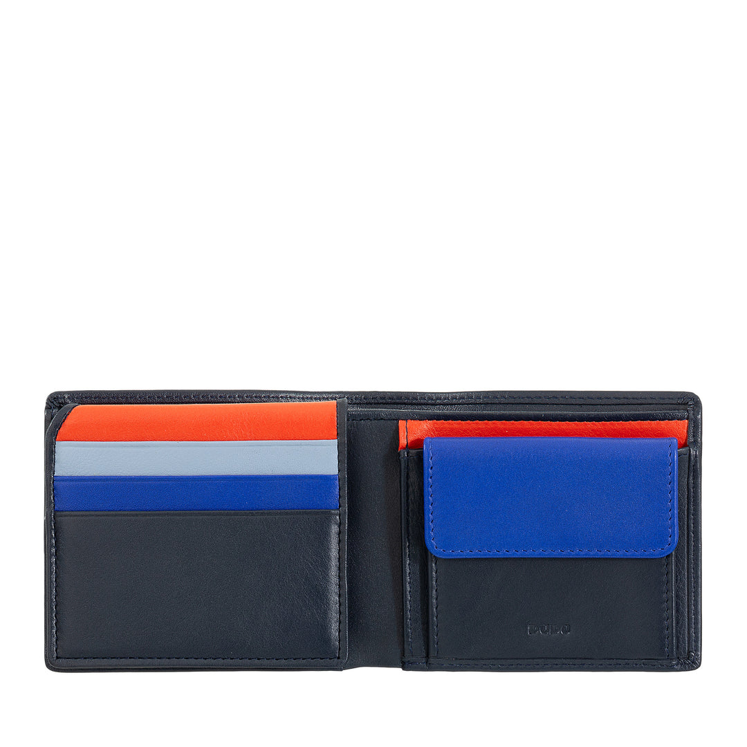 Dudu Small RFID Men's Leather Men's Portfolio med dørholder